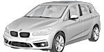 BMW F45 C1219 Fault Code